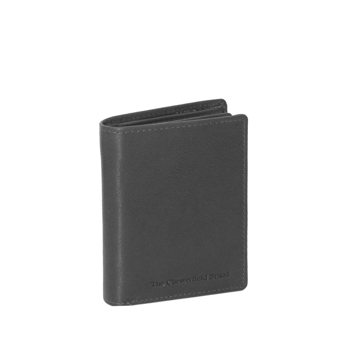 Hereford Full-Grain Leather Wallet 남성용 in Classic 100% Full-Grain Leather - Full Exterior Front Profile View | Buy Online