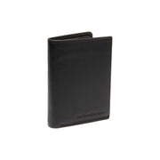 Leroy Full-Grain Leather Wallet 남성용 in Classic 100% Full-Grain Leather - Full Exterior Front Profile View | Buy Online
