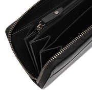 
Classic 100% Full-Grain leather Wallet - 보강된 가죽 스트랩과 정교한 스티칭이 돋보이는 후면 뷰
