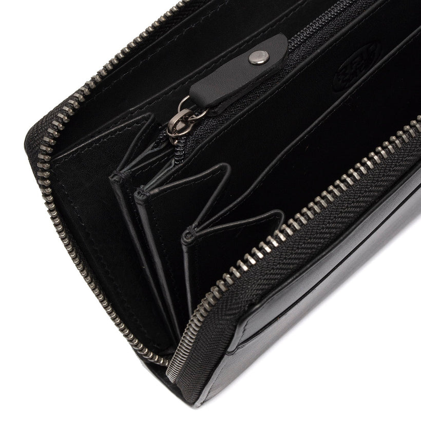 Livorno Full-Grain Leather Wallet 여성용