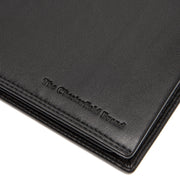Solid Antique Brass Hardware &amp; Heavy-Duty Dual Zipper Detail on Lynnwood Full-Grain Leather Wallet 남성용