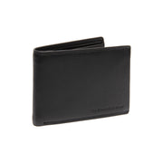 Lynnwood Full-Grain Leather Wallet 남성용 in Classic 100% Full-Grain Leather - Full Exterior Front Profile View | Buy Online