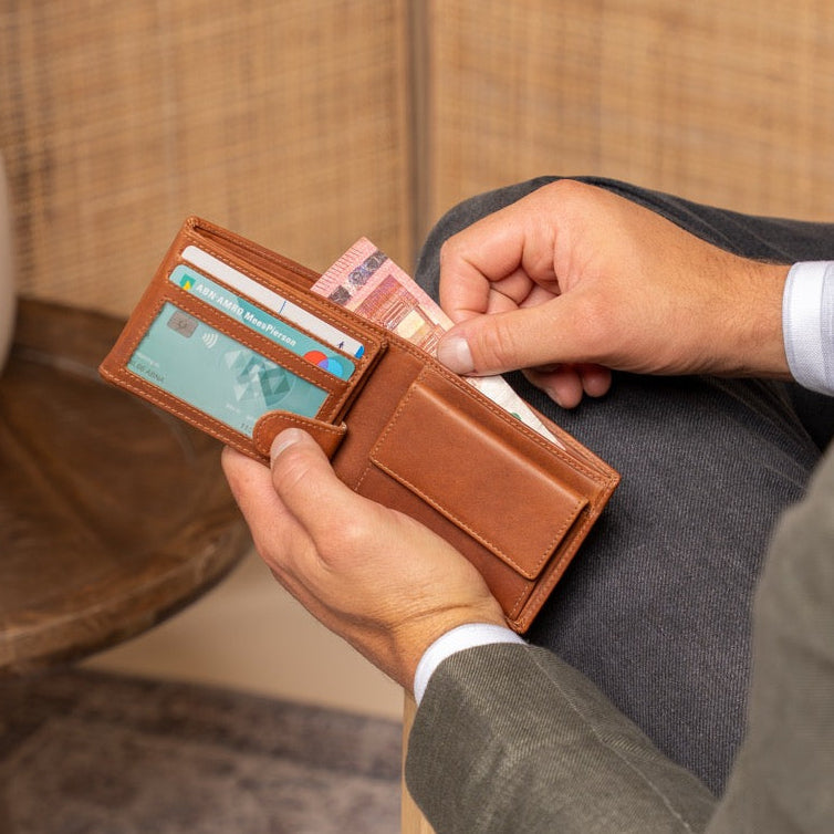 Marvin Full-Grain Leather Wallet 남성용 – alternate product view 3