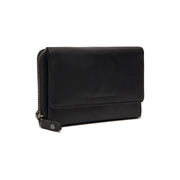 Rhodos Full-Grain Leather Wallet 여성용 in Classic 100% Full-Grain Leather - Full Exterior Front Profile View | Buy Online