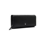 Rivalto Full-Grain Leather Wallet 여성용 in Classic 100% Full-Grain Leather - Full Exterior Front Profile View | Buy Online