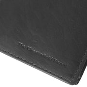 Solid Antique Brass Hardware &amp; Heavy-Duty Dual Zipper Detail on Siem Full-Grain Leather Wallet 여성용