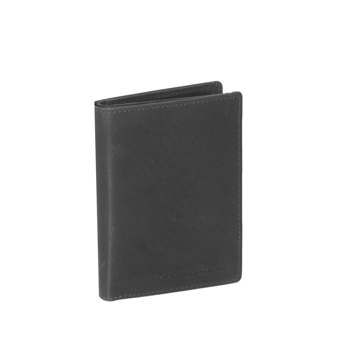 Siem Full-Grain Leather Wallet 여성용 in Classic 100% Full-Grain Leather - Full Exterior Front Profile View | Buy Online