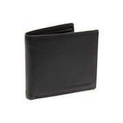 Stephens Full-Grain Leather Wallet 남성용 in Classic 100% Full-Grain Leather - Full Exterior Front Profile View | Buy Online