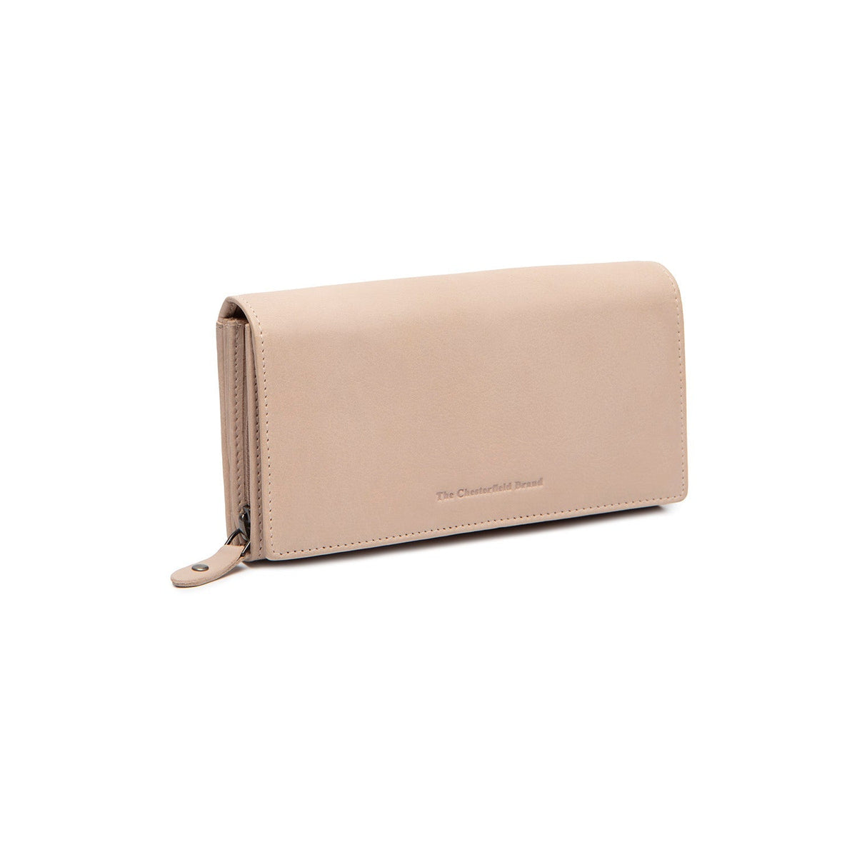 Valetta Full-Grain Leather Wallet 여성용 in Classic 100% Full-Grain Leather - Full Exterior Front Profile View | Buy Online