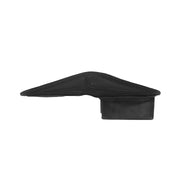 Walid Full-Grain Leather Wallet 남성용 - Structured Side Profile Showing Gusset Depth &amp; Expansion Capacity