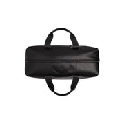 Solid Antique Brass Hardware &amp; Heavy-Duty Dual Zipper Detail on Conor Full-Grain Leather Weekender Bag 여성용