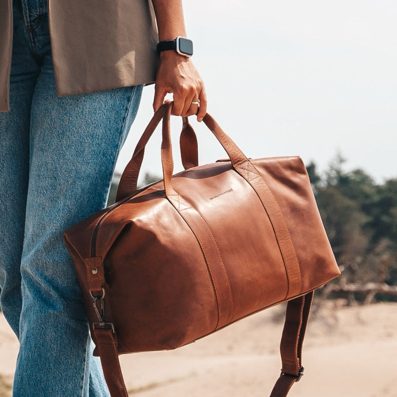 Conor Full-Grain Leather Weekender Bag 여성용 – alternate product view 2
