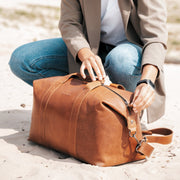 Conor Full-Grain Leather Weekender Bag 여성용 – alternate product view 3