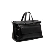 Lazio Full-Grain Leather Weekender Bag 여성용 in Classic 100% Full-Grain Leather - Full Exterior Front Profile View | Buy Online
