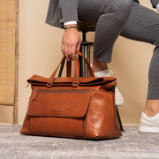 Lazio Full-Grain Leather Weekender Bag 여성용 – alternate product view 3