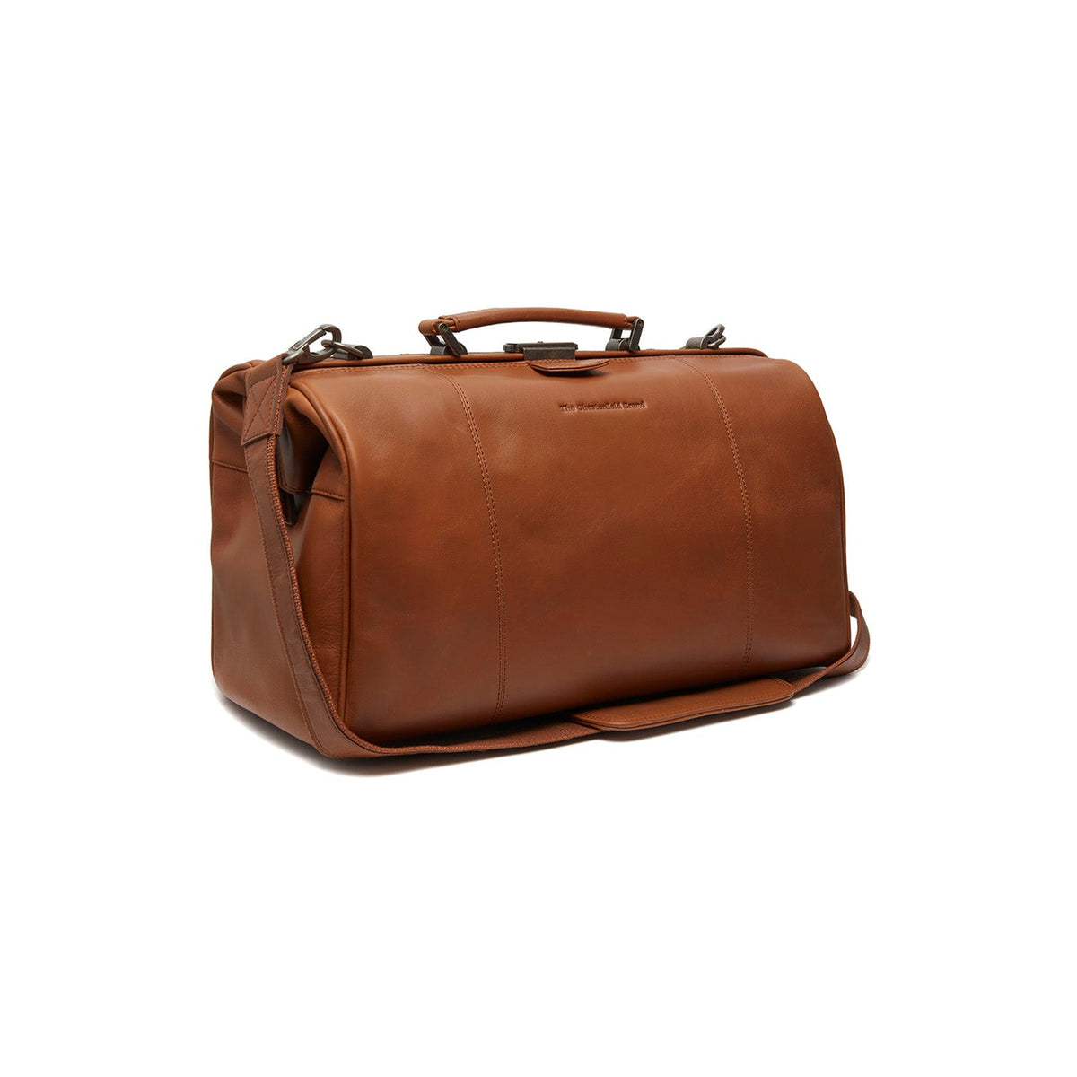 Texel Full-Grain Leather Weekender Bag 여성용 in Classic 100% Full-Grain Leather - Full Exterior Front Profile View | Buy Online