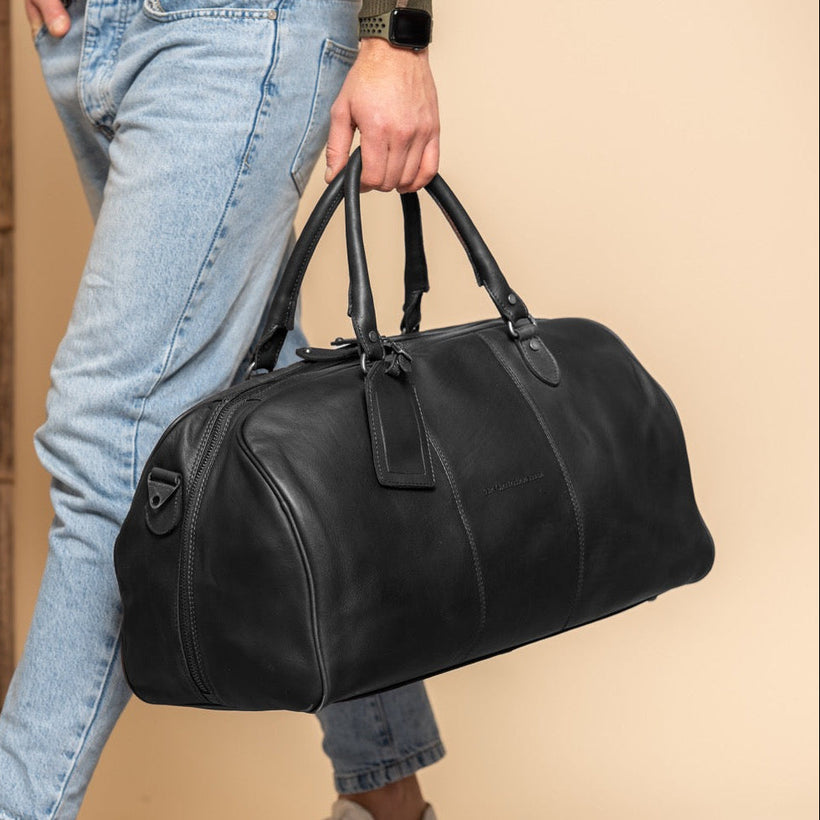 William Full-Grain Leather Weekender Bag 여성용