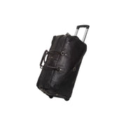 Leather Weekender Trolley Jayven 여성용 in Classic 100% Full-Grain Leather - Full Exterior Front Profile View | Buy Online