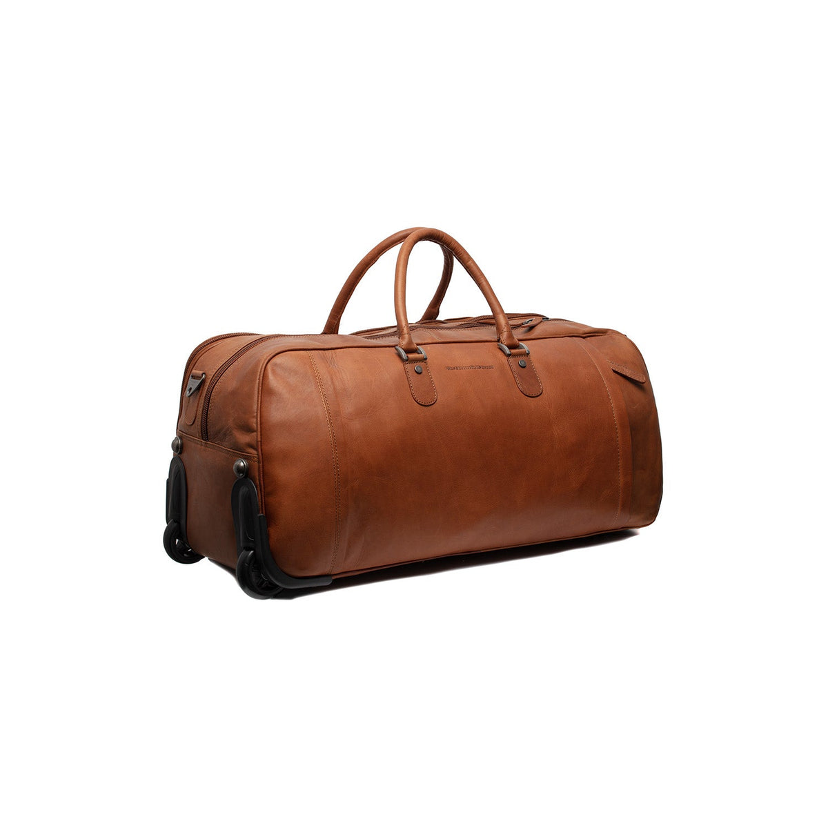 Cognac Leather Weekender Trolley Jayven 여성용, detail view 6