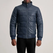 Lucas 가죽 봄버 자켓 남성용 – alternate product view 4