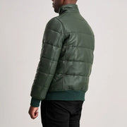 Lucas 가죽 봄버 자켓 남성용 – alternate product view 5
