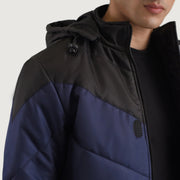 
내부 라이닝 뷰 Showing Quilted Viscose Lining & 내부 수납 포켓 2개