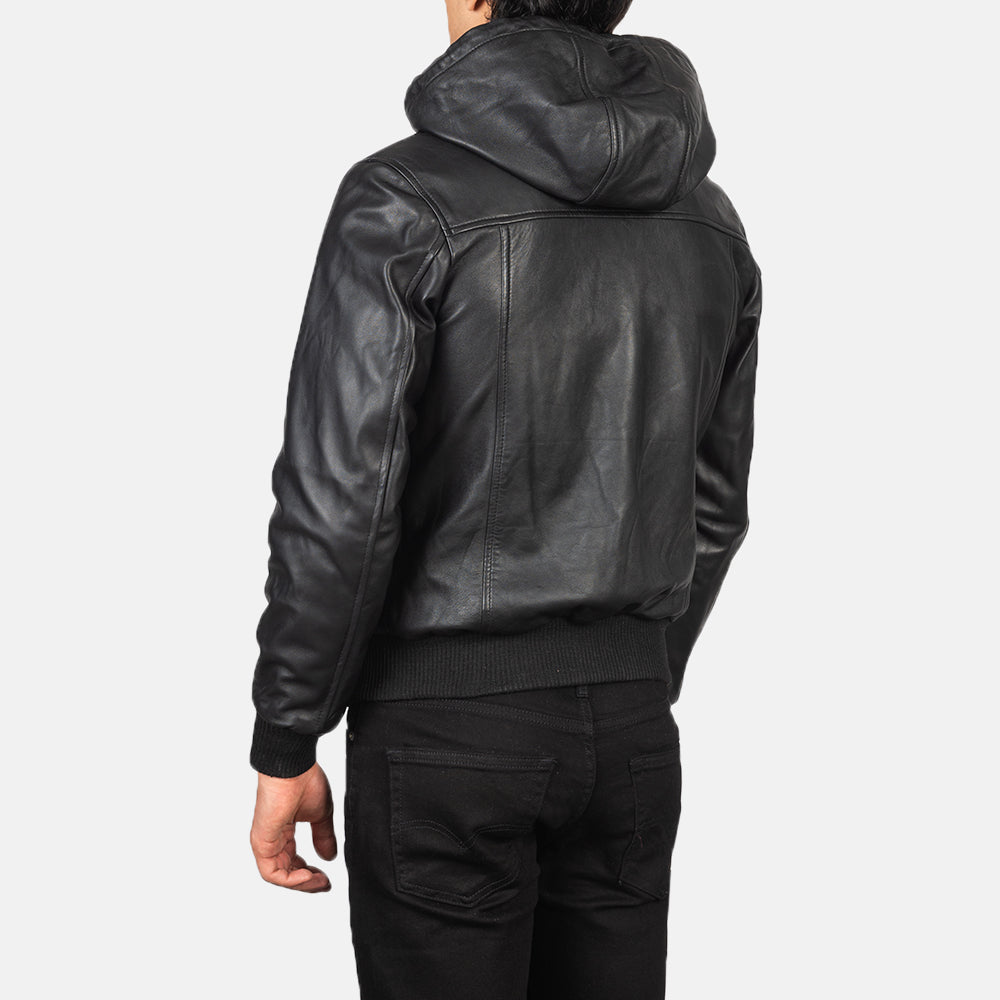 Authentic Sheepskin Leather with Semi-aniline Finish Grain Texture &amp; Heavy-Duty Seam Stitching Detail