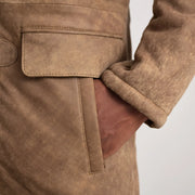 Nolan 가죽 롱 코트 남성용 – alternate product view 6