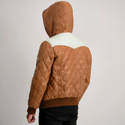 
Norman 가죽 자켓 탄 Puffer 가죽 자켓 남성용 – alternate product view 5