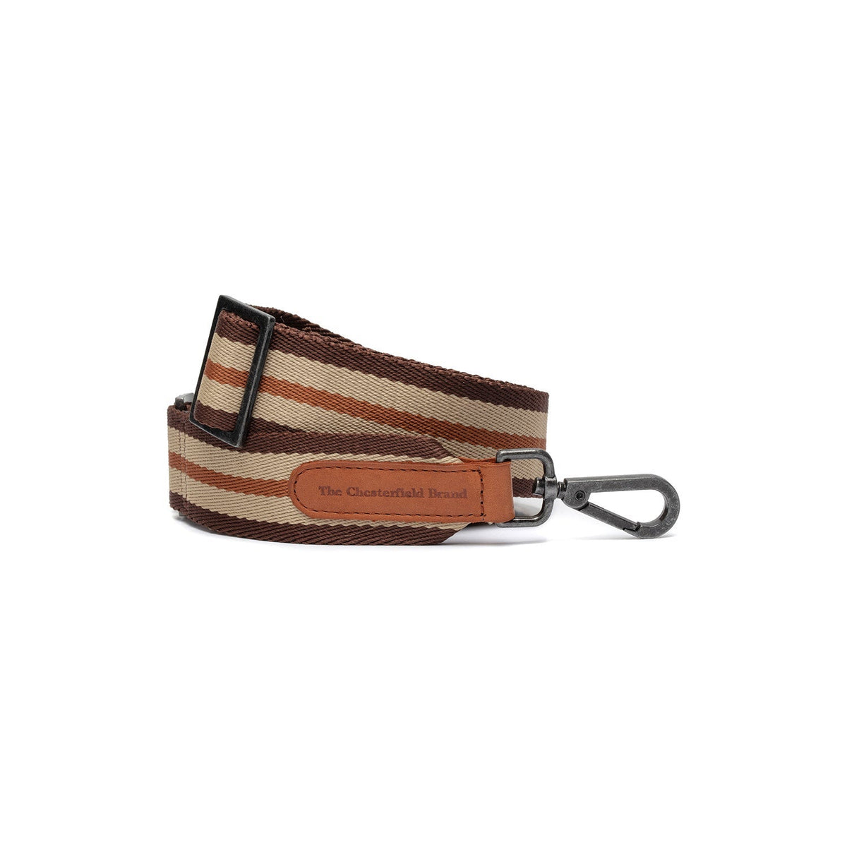 Beige Shoulder Strap 여성용 in Classic 100% Full-Grain Leather - Front Profile View &amp; Tailored Silhouette | Buy Online