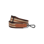 Beige Shoulder Strap 여성용 in Classic 100% Full-Grain Leather - Front Profile View &amp; Tailored Silhouette | Buy Online