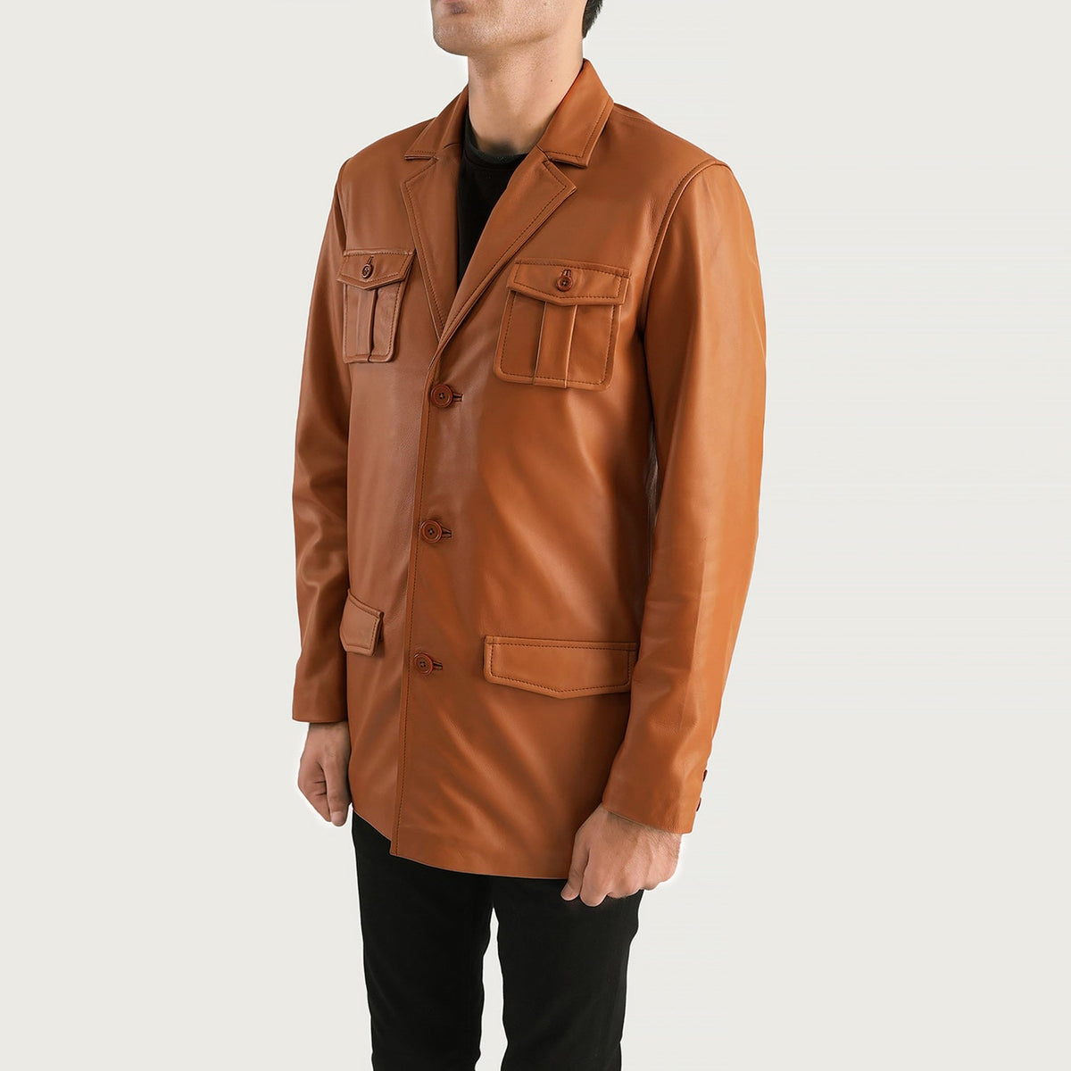
Ray Cutler 가죽 자켓 남성용 – alternate product view 2