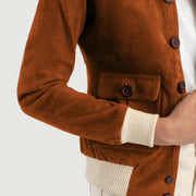 
Sasha A1 가죽 항공 점퍼 봄버 여성용 – alternate product view 6