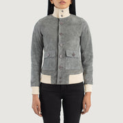 
Sasha A1 가죽 항공 점퍼 봄버 여성용 – alternate product view 4