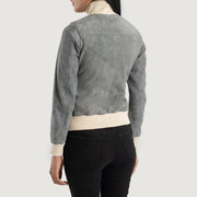 
Sasha A1 가죽 항공 점퍼 봄버 여성용 – alternate product view 5