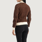 
Sasha A1 가죽 항공 점퍼 봄버 여성용 – alternate product view 5