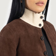 
Sasha A1 가죽 항공 점퍼 봄버 여성용 – alternate product view 6