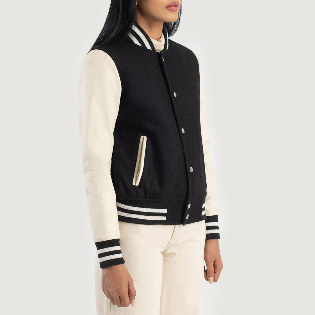 
Savant Varsity 가죽 자켓 여성용 – alternate product view 2
