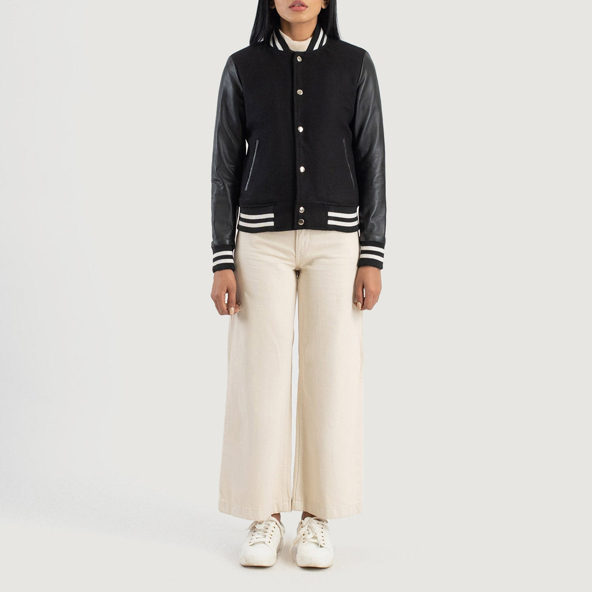 
Savant Varsity 가죽 자켓 여성용 – alternate product view 3