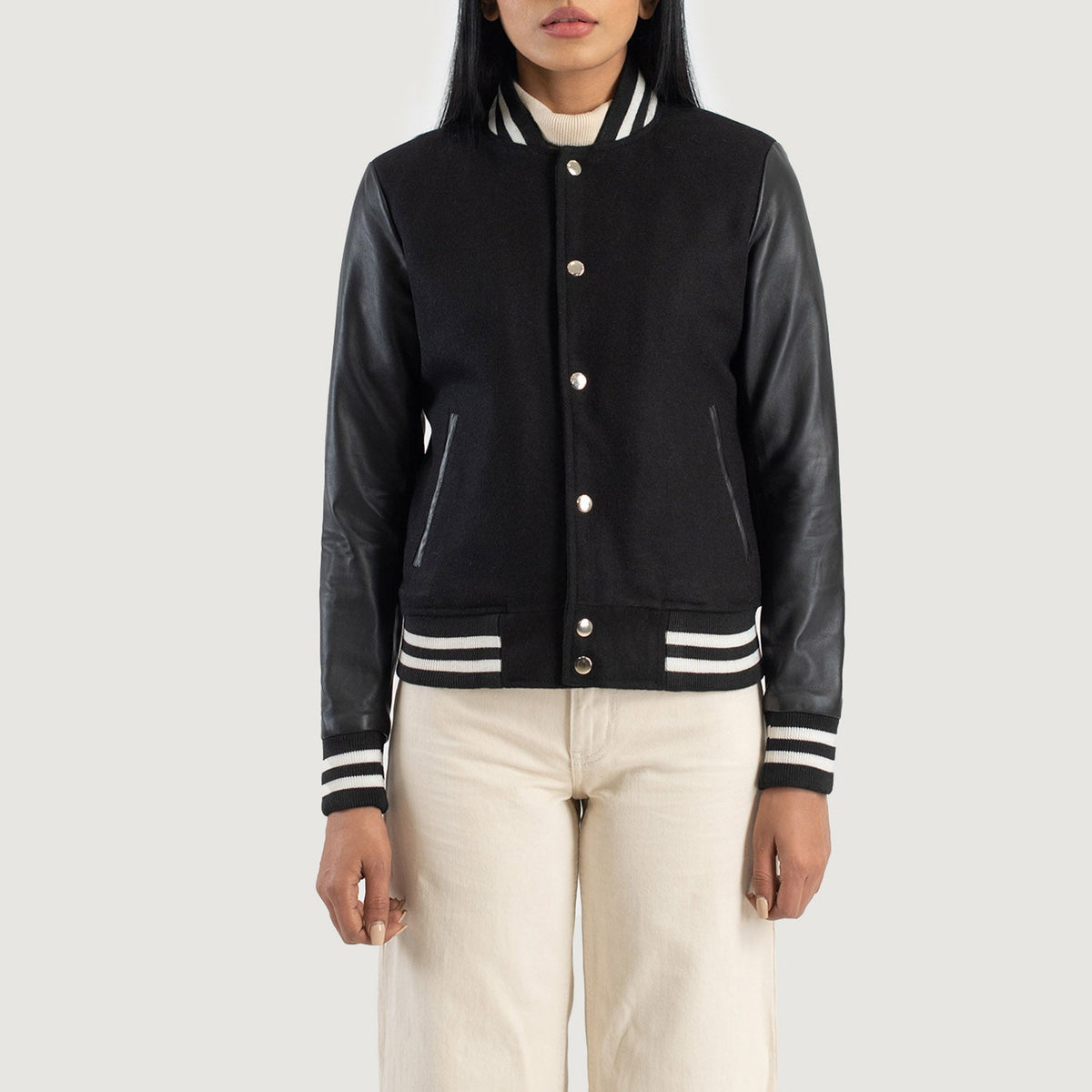 
Savant Varsity 가죽 자켓 여성용 – alternate product view 4