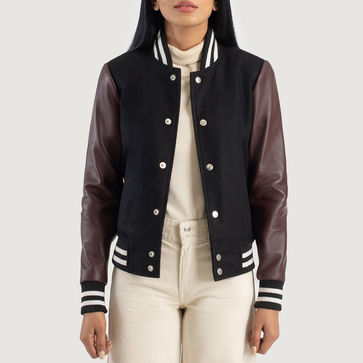 
Savant Varsity 가죽 자켓 여성용 – alternate product view 1