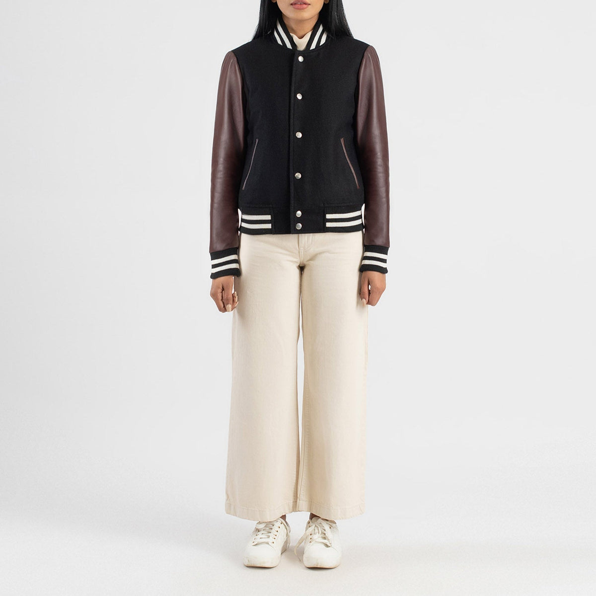 
Savant Varsity 가죽 자켓 여성용 – alternate product view 3