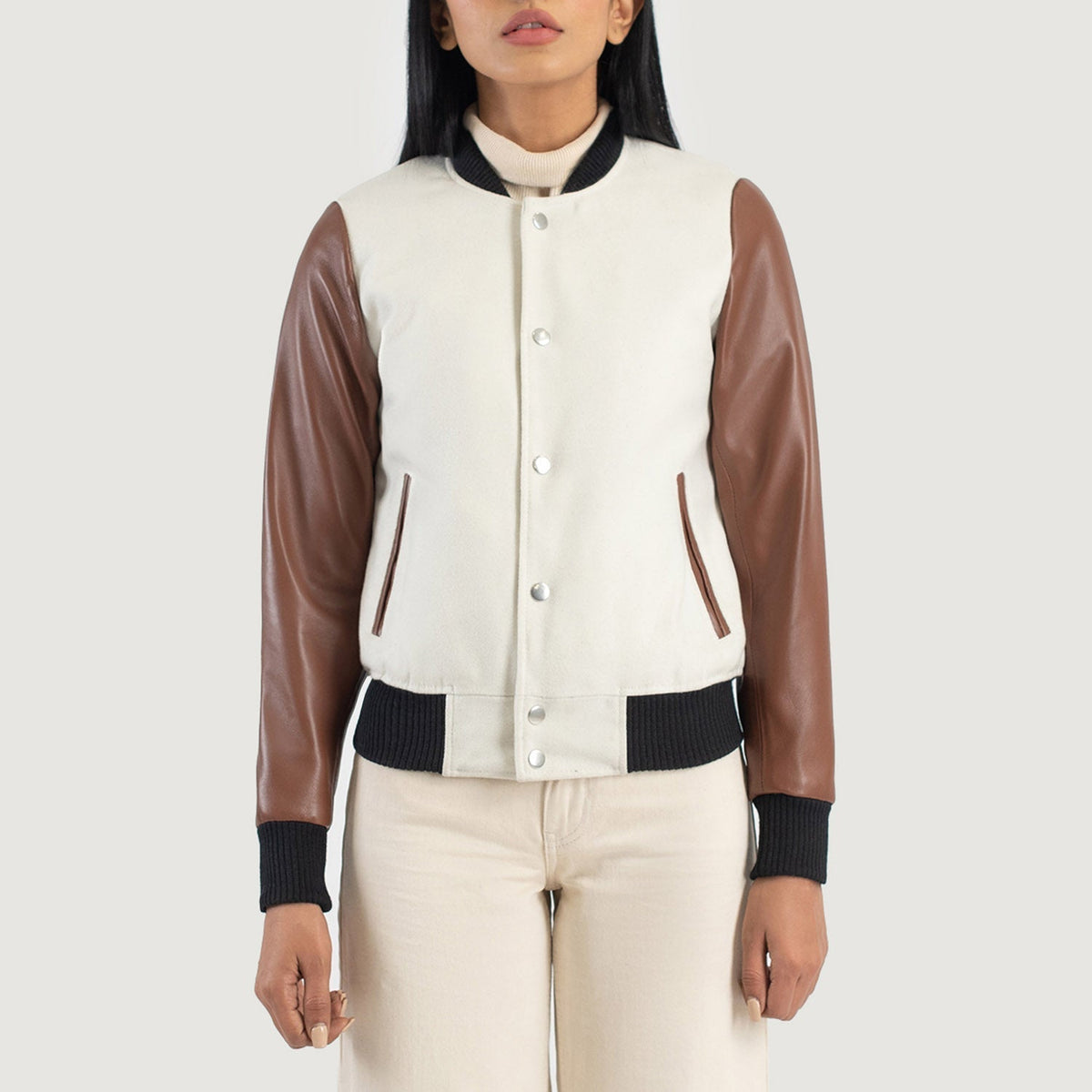 
Savant Varsity 가죽 자켓 여성용 – alternate product view 4