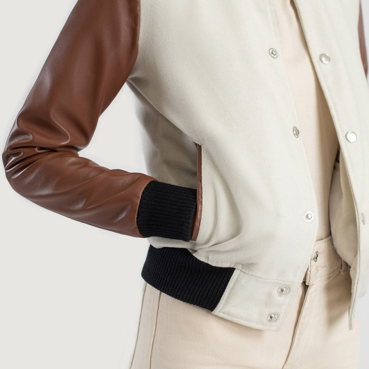 
Savant Varsity 가죽 자켓 여성용 – alternate product view 6