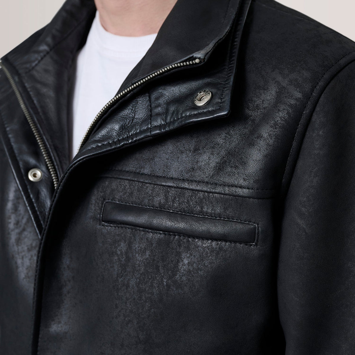 Interior View Showing Quilted Polyester Lining &amp; Dual Inside Utility Storage Pockets