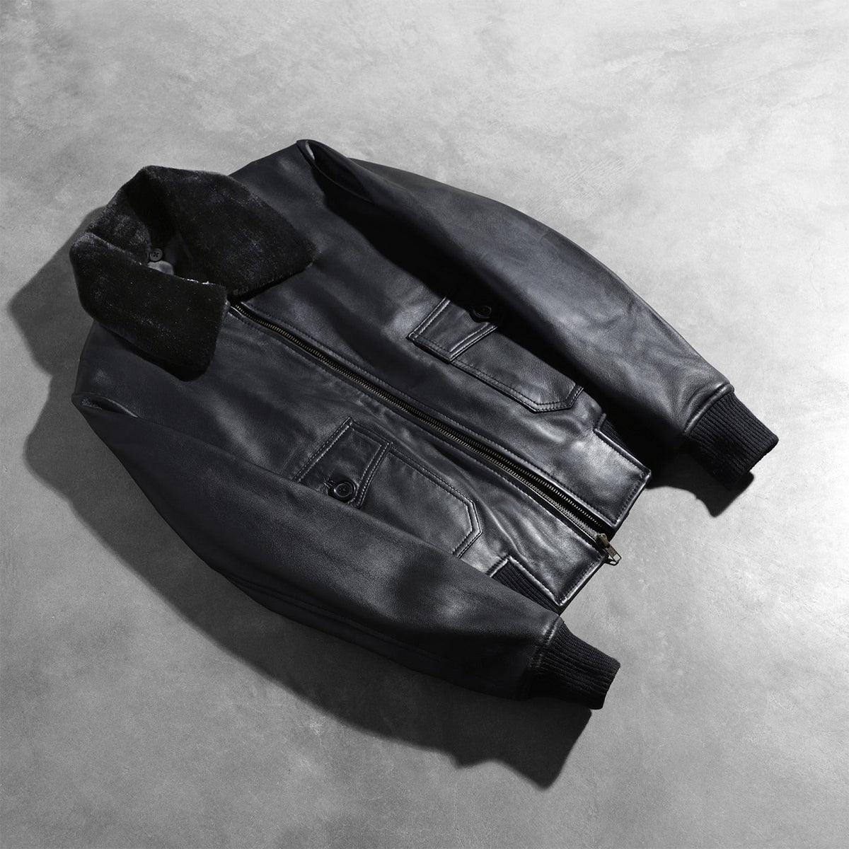 Stella G-1 가죽 봄버 자켓 여성용 – alternate product view 8