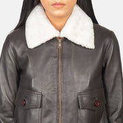 Stella G-1 가죽 봄버 자켓 여성용 – alternate product view 6