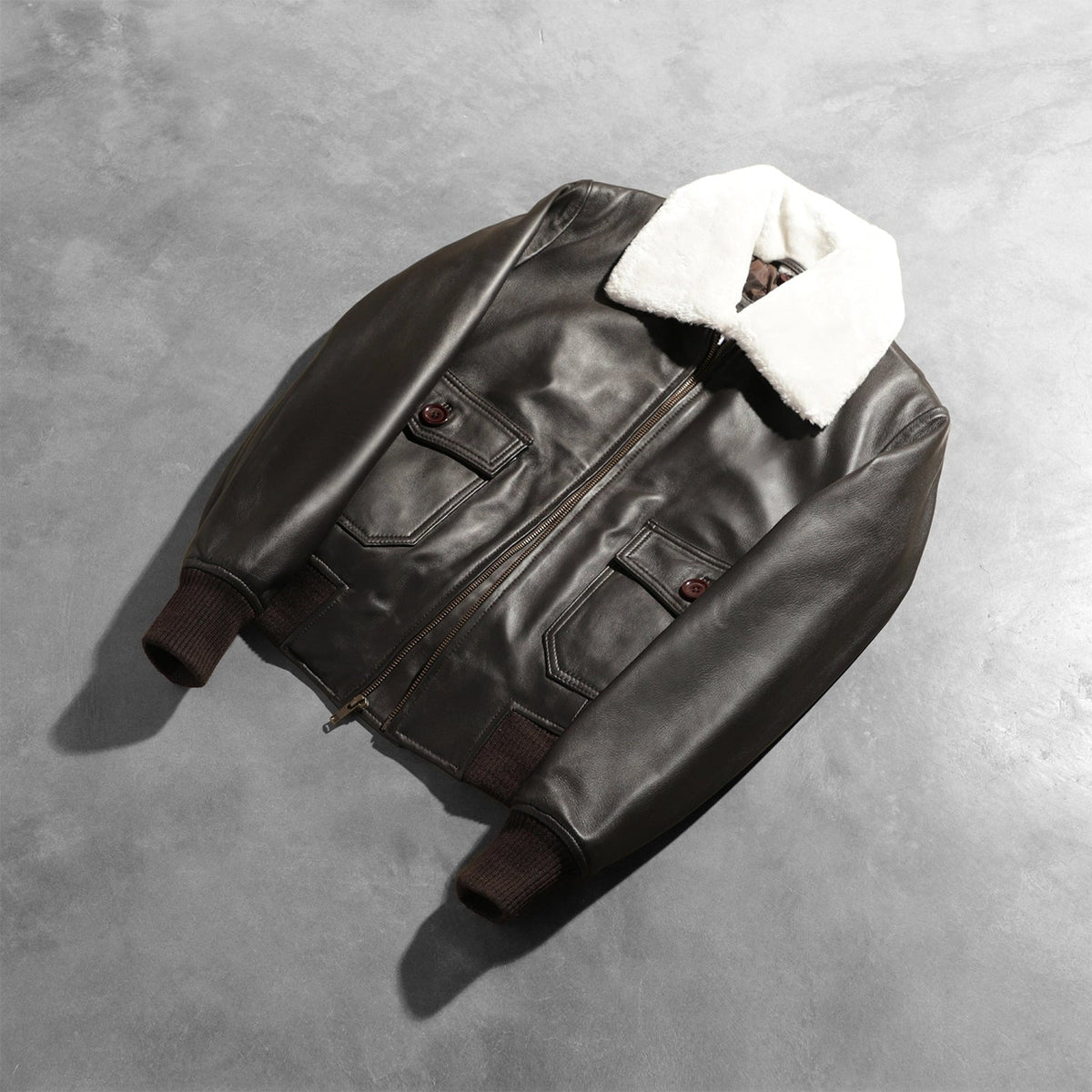 Stella G-1 가죽 봄버 자켓 여성용 – alternate product view 8