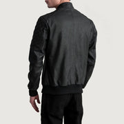 Sven 가죽 봄버 자켓 남성용 – alternate product view 6