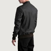 Sven 가죽 봄버 자켓 남성용 – alternate product view 6